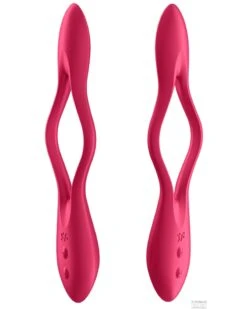 Multi-vibrateur Elastic Joy Satisfyer Rouge -Magasin De Jouets Sexuels multi vibrateur elastic joy satisfyer rouge 4