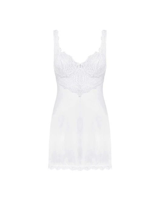 Nuisette Avec Décolleté En Dentelle ‘Amor Blanco’ – Obsessive 5 Nuisette Avec Décolleté En Dentelle ‘Amor Blanco’ – Obsessive – Image 3