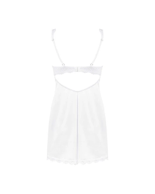 Nuisette Avec Décolleté En Dentelle ‘Amor Blanco’ – Obsessive 6 Nuisette Avec Décolleté En Dentelle ‘Amor Blanco’ – Obsessive – Image 4