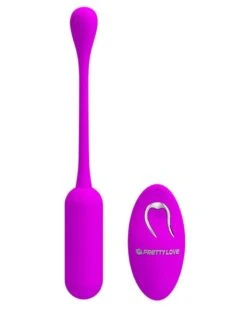 Oeuf Vibrant Lechies Pretty Love 7 X 2.4cm Violet