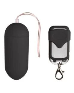 Oeuf Vibrant Secret Control Noir - 7.6 X 3.4 Cm