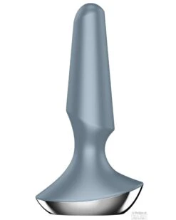 Plug Anal Vibrant Connecté Ilicious 2 Satisfyer 10 X 3cm Gris -Magasin De Jouets Sexuels plug anal vibrant connecte ilicious 2 satisfyer 10 x 3cm gris 3