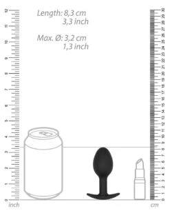 Plug Avec Bille Sono N°89 - 8 X 3.2cm 13 Plug Avec Bille Sono N°89 - 8 X 3.2cm -Magasin De Jouets Sexuels plug avec bille sono n89 8 x 32cm 4