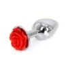Plug Bijou Anal Alu Avec Rose 6 X 2.8 Cm 2 Plug Bijou Anal Alu Avec Rose 6 X 2.8 Cm -Magasin De Jouets Sexuels plug bijou anal alu avec rose 6 x 28 cm