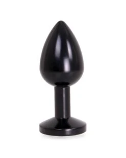 Plug Bijou Anal Alu Gem Light 6 X 2.8 Cm Noir -Magasin De Jouets Sexuels plug bijou anal alu gem light 6 x 28 cm noir 2