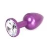 Plug Bijou Anal Alu Gem Light 6 X 2.8 Cm Violet -Magasin De Jouets Sexuels plug bijou anal alu gem light 6 x 28 cm violet