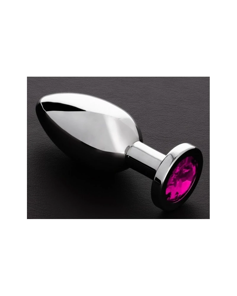 Plug Bijou Anal Butty L 9 X 3.8cm Rose 3 Plug Bijou Anal Butty L 9 X 3.8cm Rose