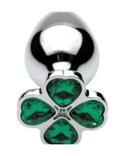 Plug Bijou Lucky Gem Trèfle 9 X 4 Cm -Magasin De Jouets Sexuels plug bijou lucky gem trefle 9 x 4 cm 2