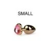 Plug Bijou Or En Coeur - Small 6.3 X 2.6 Cm -Magasin De Jouets Sexuels plug bijou or en coeur small 63 x 26 cm