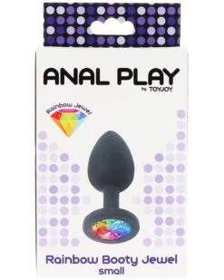 Plug Bijou Rainbow S 6 X 2.8 Cm -Magasin De Jouets Sexuels plug bijou rainbow s 6 x 28 cm 1