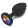 Plug Bijou Rainbow S 6 X 2.8 Cm 1 Plug Bijou Rainbow S 6 X 2.8 Cm -Magasin De Jouets Sexuels plug bijou rainbow s 6 x 28 cm