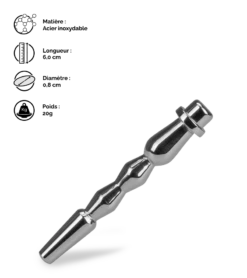 Plug D'urètre Court Trinket -Magasin De Jouets Sexuels plug d uretre court trinket 4