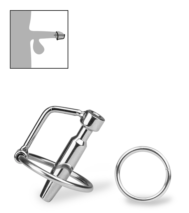 Plug D’urètre Percé Juno 3 Plug D’urètre Percé Juno