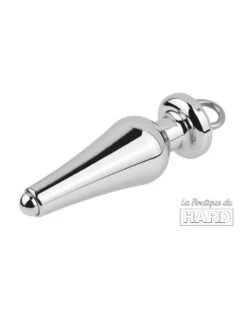 Plug En Métal Avec Anneau Hollow Screw 11.5 X 4.3cm -Magasin De Jouets Sexuels plug en metal avec anneau hollow screw 115 x 43cm 2