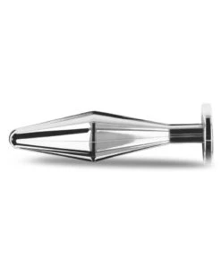 Plug En Métal Massive Steel L 14.5 X 3.8cm -Magasin De Jouets Sexuels plug en metal massive steel l 145 x 38cm 3