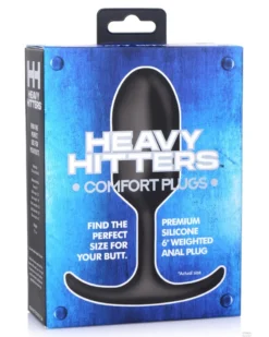 Plug En Silicone Hitters L 14 X 4.5cm - Poids 250gr -Magasin De Jouets Sexuels plug en silicone hitters l 14 x 45cm poids 250gr 1