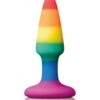 Plug En Silicone Rainbow 8 X 2.4 Cm -Magasin De Jouets Sexuels plug en silicone rainbow 8 x 24 cm