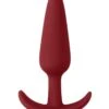 Shots Toys Plug En Silicone Slim Butt 7.5 X 2cm Rouge