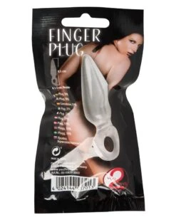 You2Toys Plug Finger Transparent 7 X 2.5 Cm -Magasin De Jouets Sexuels plug finger transparent 7 x 25 cm 3