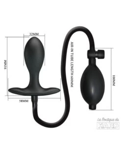 Plug Gonflable Inflat Shake Pretty Love 8 X 3cm -Magasin De Jouets Sexuels plug gonflable inflat shake pretty love 8 x 3cm 4