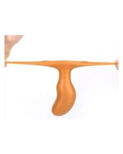 Plug Pods S 9 X 3.5cm Orange -Magasin De Jouets Sexuels plug pods s 9 x 35cm orange 3
