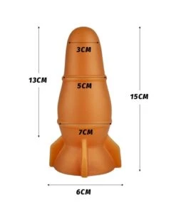 Plug Silicone Rocket 11 X 5.5cm -Magasin De Jouets Sexuels plug silicone rocket 11 x 55cm 4