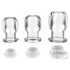 Plug Tunnel Avec Bouchon Hollow Stop Transparent Taille 40 Mm 2 Plug Tunnel Avec Bouchon Hollow Stop Transparent Taille 40 Mm -Magasin De Jouets Sexuels plug tunnel avec bouchon hollow stop transparent