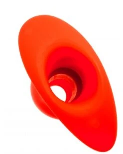 Plug Tunnel Stretch Rouge Medium 13 X 6.4cm -Magasin De Jouets Sexuels plug tunnel stretch rouge medium 13 x 64cm 3