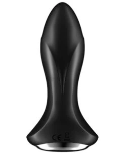 Plug Vibrant Connecté Rotator Plug Satisfyer 10 X 4cm Noir -Magasin De Jouets Sexuels plug vibrant connecte rotator plug satisfyer 10 x 4cm noir 3
