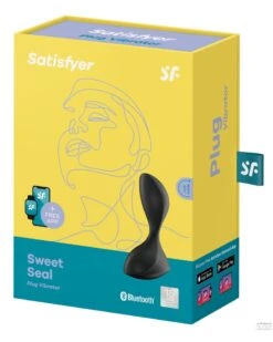 Plug Vibrant Connecté Sweet Seal Satisfyer 7 X 3.2cm 12 Plug Vibrant Connecté Sweet Seal Satisfyer 7 X 3.2cm -Magasin De Jouets Sexuels plug vibrant connecte sweet seal satisfyer 7 x 32cm 2