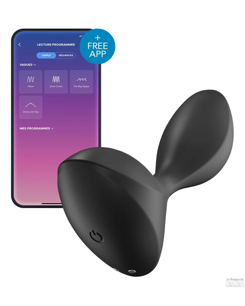 Plug Vibrant Connecté Sweet Seal Satisfyer 7 X 3.2cm 3 Plug Vibrant Connecté Sweet Seal Satisfyer 7 X 3.2cm