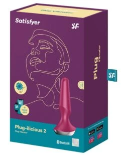 Plug Vibrant Ilicious 2 Satisfyer 10 X 3cm Violet -Magasin De Jouets Sexuels plug vibrant ilicious 2 satisfyer 10 x 3cm violet 1