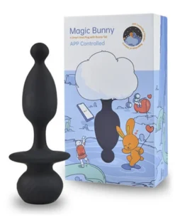 Plug Vibrant Queue De Lapin Magic Bunny 9 X 2.9cm -Magasin De Jouets Sexuels plug vibrant queue de lapin magic bunny 9 x 29cm 1