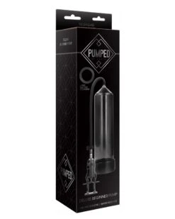 Pompe à Pénis Deluxe Beginner 23 X 5.5cm Noire -Magasin De Jouets Sexuels pompe a penis deluxe beginner 23 x 55cm noire 1