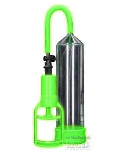 Pompe à Pénis Phosphorescente Glow Comfort 20 X 5.5cm