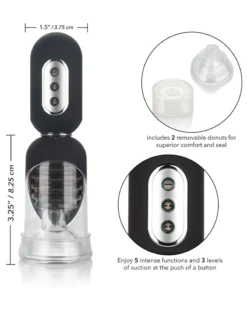 CalExotics Pompe De Gland Automatique 12 X 6cm