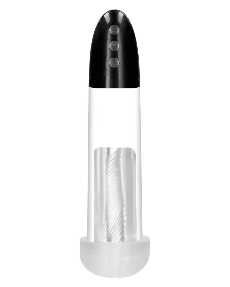 Pompe Pour Pénis + Masturbateur Cyber Pump 22 X 6cm 3 Pompe Pour Pénis + Masturbateur Cyber Pump 22 X 6cm