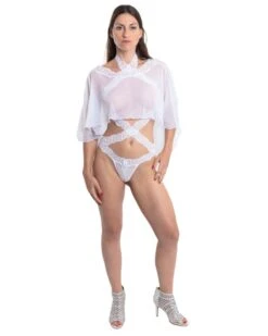 Poncho Tulle Et Dentelle - Collection Exclusive Paradise Boutik -Magasin De Jouets Sexuels poncho tulle et dentelle collection exclusive paradise boutik 4