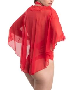Poncho Tulle Et Dentelle - Collection Exclusive Paradise Boutik -Magasin De Jouets Sexuels poncho tulle et dentelle collection exclusive paradise boutik 6