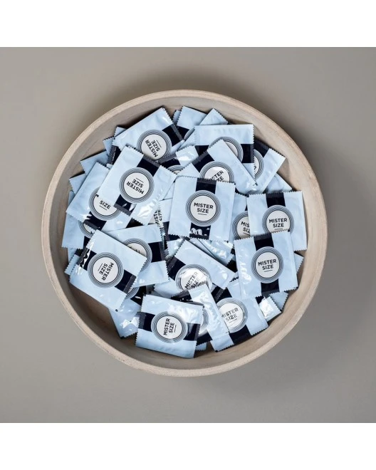 Préservatifs ‘Pure Feel’ 60 (x10) - Mister Size 6 Préservatifs ‘Pure Feel’ 60 (x10) - Mister Size – Image 4