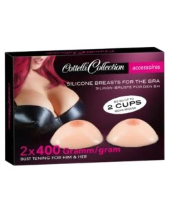 Prothèses Seins En Silicone 2 X 400g -Magasin De Jouets Sexuels protheses seins en silicone 2 x 400g 1
