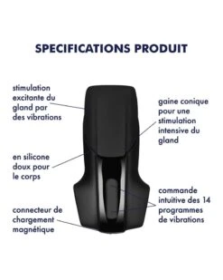 Satisfyer Men Vibration 9 Satisfyer Men Vibration -Magasin De Jouets Sexuels satisfyer men vibration 2