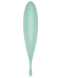 Stimulateur à Clitoris Connecté Twirling Pro Satisfyer Vert -Magasin De Jouets Sexuels stimulateur a clitoris connecte twirling pro satisfyer vert 3