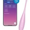 Stimulateur Connecté Twirling Joy Satisfyer 17cm Rose