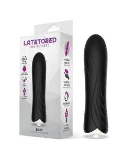 Stimulateur De Clitoris Bilie 10 X 2.5cm Noir -Magasin De Jouets Sexuels stimulateur de clitoris bilie 10 x 25cm noir 3