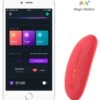 Stimulateur De Clitoris Connecté Magic Nyx Rouge