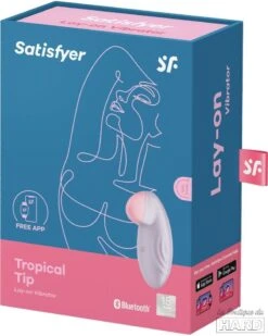 Stimulateur De Clitoris Connecté Tropical Tip Satisfyer -Magasin De Jouets Sexuels stimulateur de clitoris connecte tropical tip satisfyer 2
