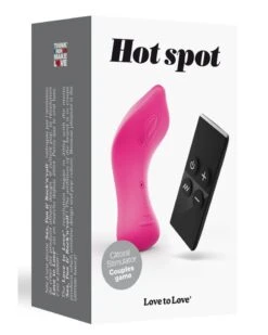 Love To Love Stimulateur De Clitoris Hot Spot Rose -Magasin De Jouets Sexuels stimulateur de clitoris hot spot rose 1