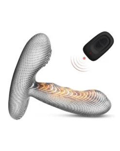 Stimulateur De Prostate Vibrant Bodi 9 X 3cm Gris -Magasin De Jouets Sexuels stimulateur de prostate vibrant bodi 9 x 3cm gris 3