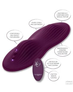 CalExotics Stimulateur Dual Rider 12 Vibrations -Magasin De Jouets Sexuels stimulateur dual rider 12 vibrations 1